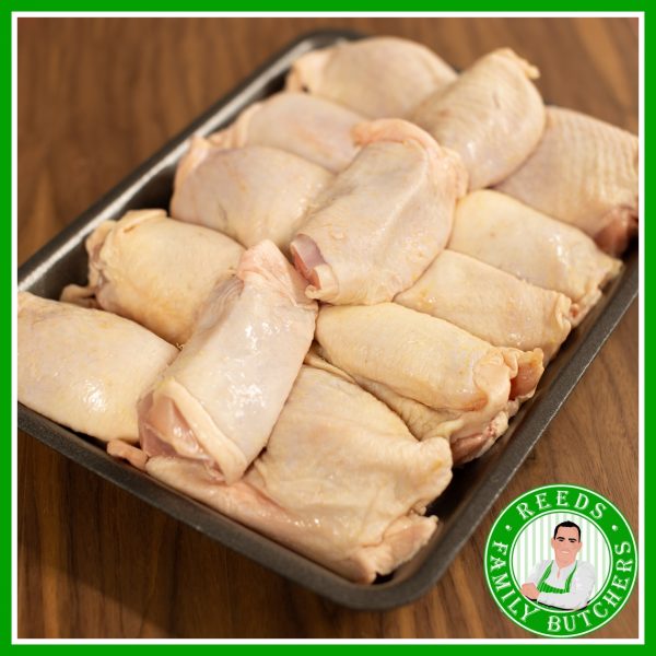 Buy a £10 tray of Chicken Thigh boneless online from Reeds Family Butchers