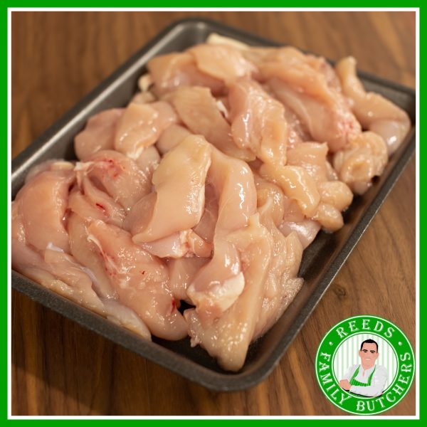 Buy a £10 tray of Chicken Strips online from Reeds Family Butchers