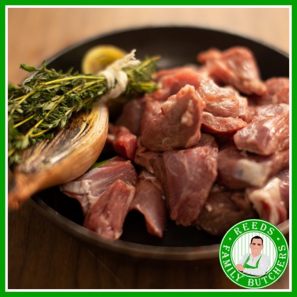Buy Diced Lamb x 500g online from Reeds Family Butchers