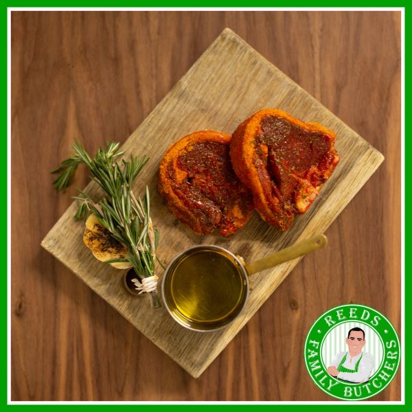 Buy Minted Single Lamb Chops x 4 online from Reeds Family Butchers