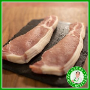 Buy Unsmoked Back Bacon - 8 Rashers online from Reeds Family Butchers