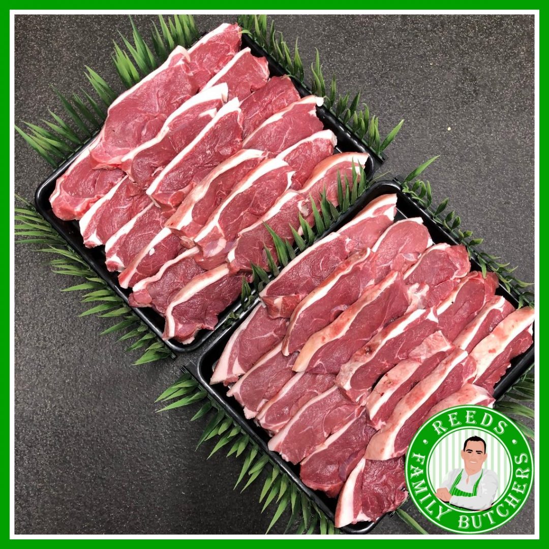 Buy 5kg Lamb Steaks - Bulk Buy Online - Reed's Family Butchers